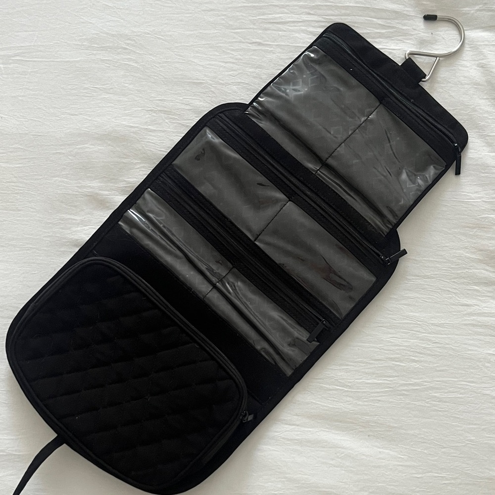 Vera Bradley Black Travel Organizer Bag